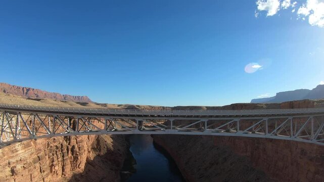 Navajo Bridge over the Colorado River in Utah
