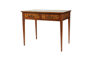 old wooden chair isolated  Lot - An English Paint-Decorated Writing Table