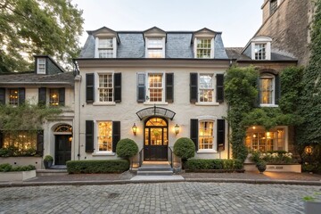 Fototapeta premium old houses in the city of ghent belgium