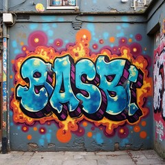 graffiti on the wall