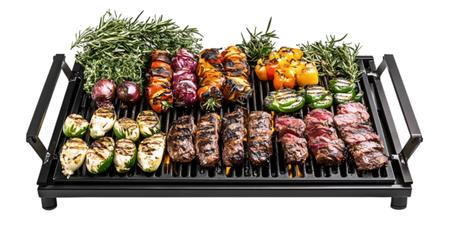 Marinated Grill Setup