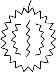 Durian outline