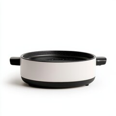 Modern Electric Cooking Pot with Non-Stick Surface for Kitchen Use