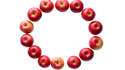 Circular Apple Display