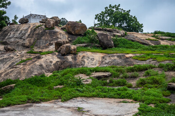 Onigba Poro hill in Eruwa, Oyo State of Nigeria. Shot on 26 June 2025