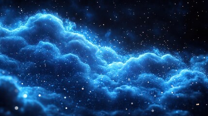 Naklejka premium space background with stars