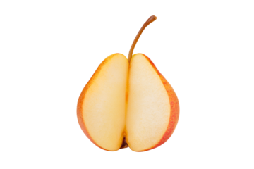 a half eaten apple with a bite taken out of it