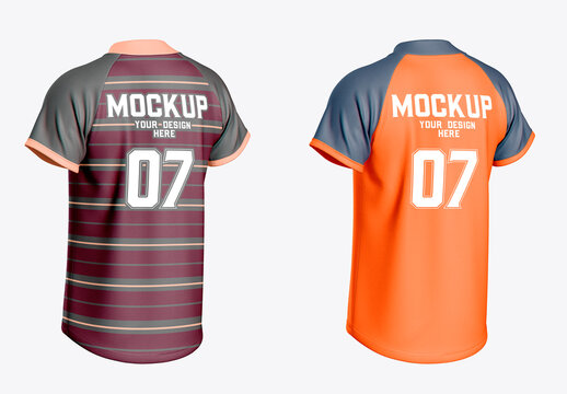 Rugby Jersey Mockup