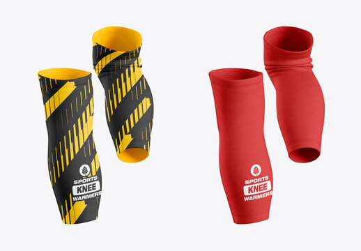 Sports Knee Warmers Mockup