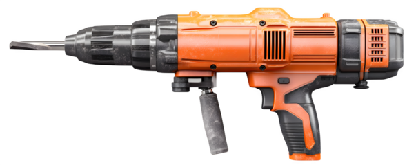 Isolated Premium High-Quality electric rotary demolition ha digital artwork, PNG cutout, ideal for presentations and video overlays, HD asset, digital downloads, royalty-free