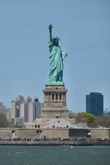 New York City Skyscrapers Views Statue of Liberty 