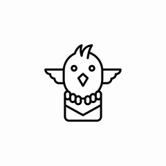 twitter dm icon sign vector