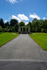 Pathway to Gazebo in a Serene Park