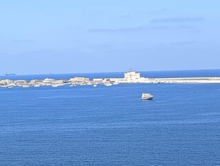 boat on the sea