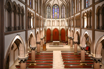 Eglise des Antonins, Antoniter Kirche in Issenheim