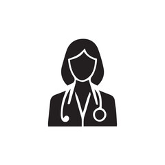 vector illustration of a nurse