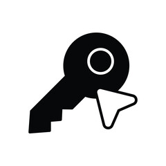 Set Password icon vector