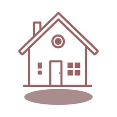 House Icon Vector – Minimal Home Symbol on White Background for Apps, Real Estate, and Design Vector House Illustration – Simple Black House Silhouette Isolated on White Background 