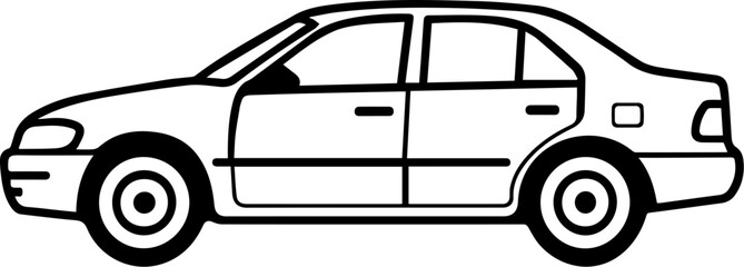 vector cartoon truck