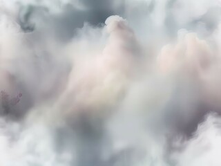 Obraz premium smoke on black background