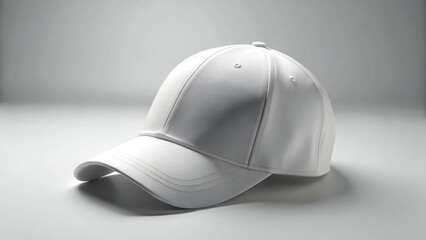 Fototapeta premium High-Quality 3D Render of Simple Hash Baseball Cap on Clean Background
