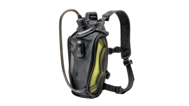 Hiking hydration bladder background isolated on a Transparent background, PNG file.