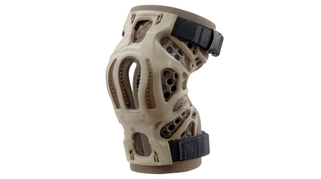 Knee brace for hiking support background isolated on a Transparent background, PNG file.