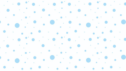 Airy light blue confetti dots vector background. Ideal for baby showers, spring prints, and delicate graphic applications