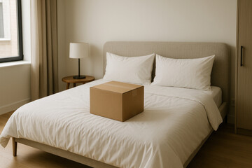 Box on Bed - Photo