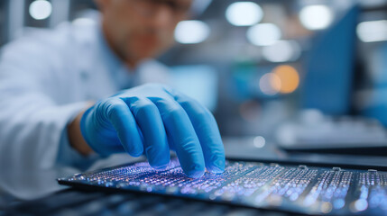 Precision Handling of Quantum Computing Module in Lab Environment