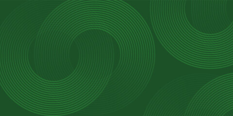 Abstract blue glowing geometric lines on dark blue background. Modern shiny blue circle lines pattern.