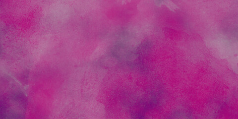 Vibrant Pink and Purple Watercolor Texture Background