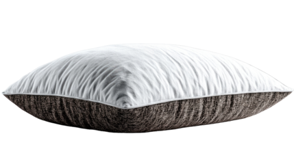 Cozy Comfort: A soft, inviting pillow, perfect for a restful night's sleep, offering a promise of relaxation and rejuvenation. 