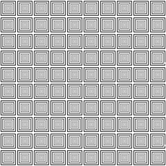 Seamless Square Illusion in Bold Lines