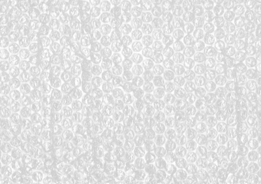 Textured bubble plastic wrap surface with gritty, tactile feel. Perfect for background textures, retro packaging effects, or recycled material aesthetics.