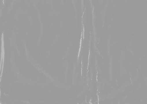 Smooth plastic texture with subtle vertical wrinkles. Clean and minimal look for product packaging visuals, mockups, or sci-fi interface design.