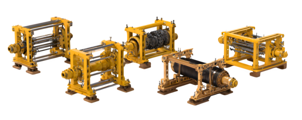 Studio-Lit Isolated Detailed Four tunnel support manipulat PNG cutout, digital artwork, ideal for video overlays and graphic design, premium resource, content creation, creative projects