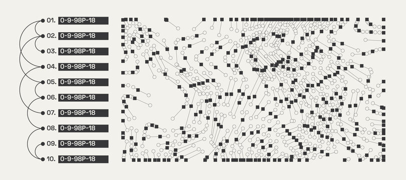 Utilitarian Graphic Set Diagrams, Shapes, Lines. Fully editable Vector assets