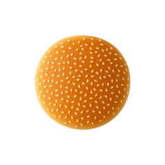  sesame seed hamburger bun