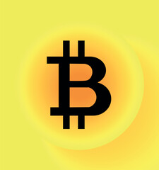Obraz premium bitcoin symbol 