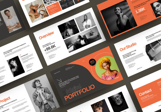 Digital Portfolio Presentation Template