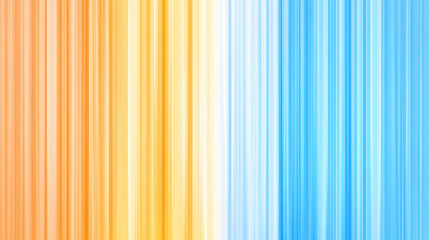Obraz premium Abstract orange and blue gradient background with vertical vibrant stripes creating a dynamic visual effect.