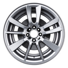 Alloy wheel design closeup