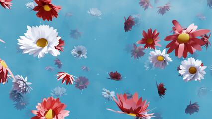 Flowers Bloom In Summer