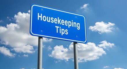 Fototapeta premium Essential Housekeeping Tips for a Sparkling Clean Home