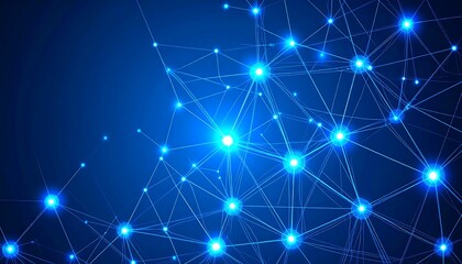 AI-Inspired Neural Web with Electric Pulse Effects