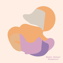 Abstract background in a modern style. Poster with a simple flat design