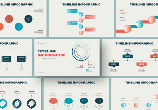 Business Growth Timeline Infographic Presentation Template