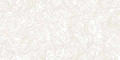 Abstract gold topographic lines on a green background. Golden line waves topographical design. Geographic mountain contours Vector Illustration.