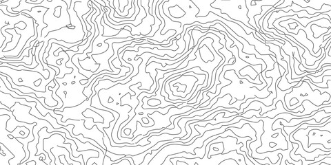 Topographic black luxury map background. Geographic abstract pattern. The topo contour or wallpaper. Mountain trail terrain or path. Vector illustration.